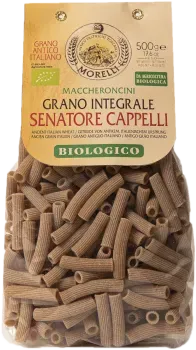 Morelli Maccheroncini fullkorns pasta økologisk