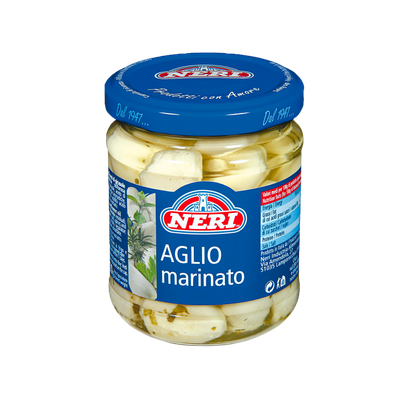 Hvitløk marinert
