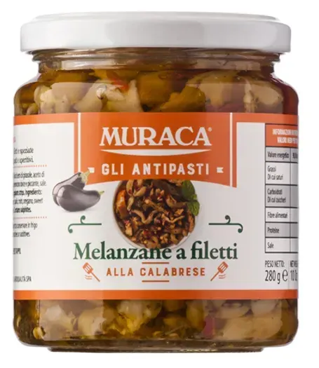 Aubergine file marinerte muraca
