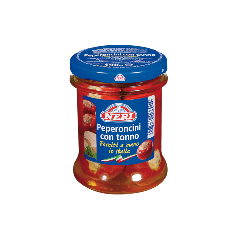 chilipepper fylt med tunfisk