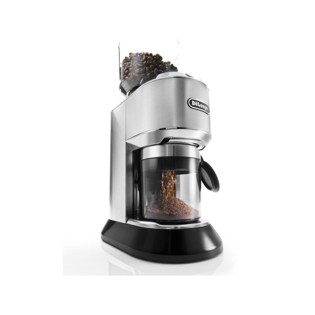 Elektrický mlynček De'Longhi Dedica KG 521.M 150 W strieborný/sivý (KG 521.M)