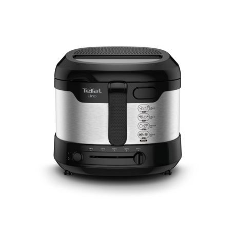 Tefal Uno FF215D Samostarný Samostatný 1600 W fritéza Čierna, Nerezová oceľ (FF215D30)
