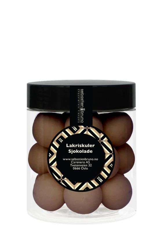 Lakriskuler Melkesjokolade Liten
