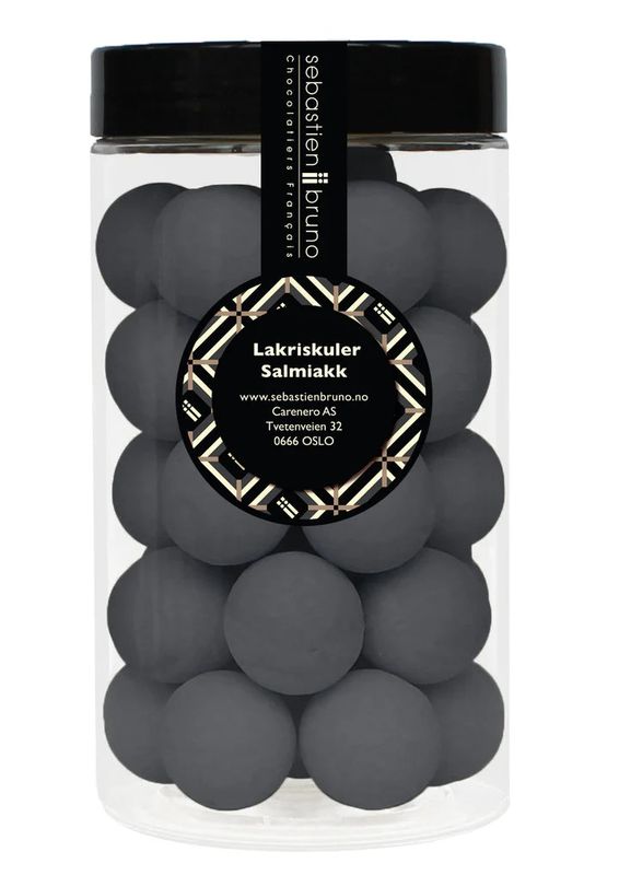 Lakriskuler Salmiakk Stor
