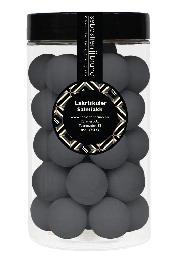 Lakriskuler Salmiakk Stor