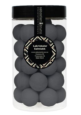 Lakriskuler Salmiakk Stor