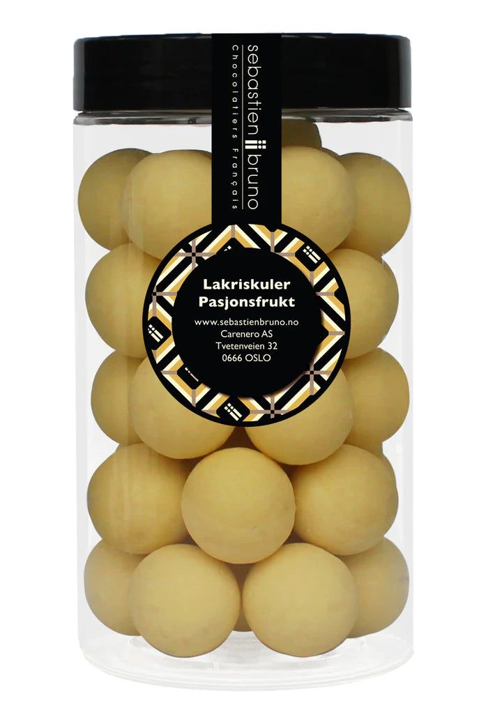 Lakriskuler Pasjonsfrukt Stor