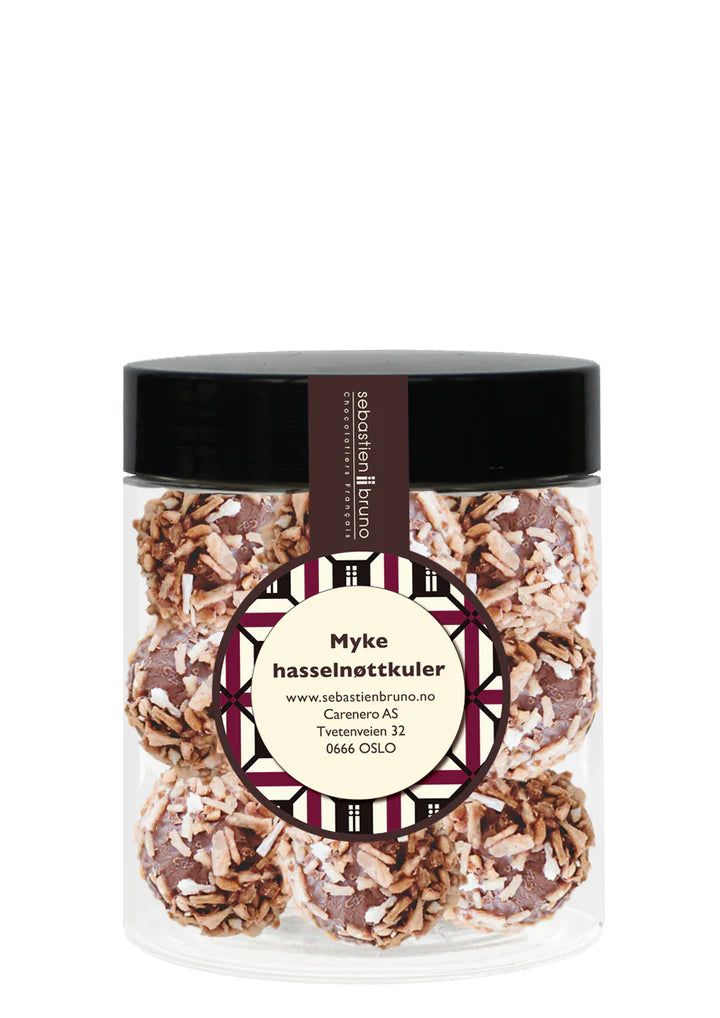 Myke Hasselnøttkuler Liten