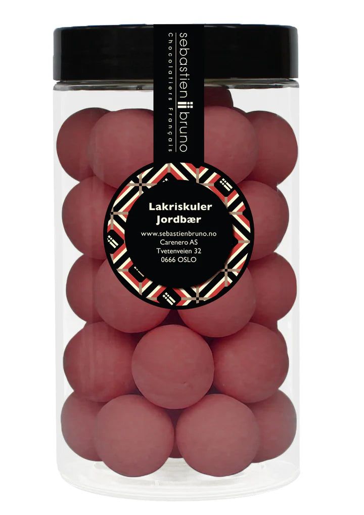 Lakriskuler Jordbær Stor