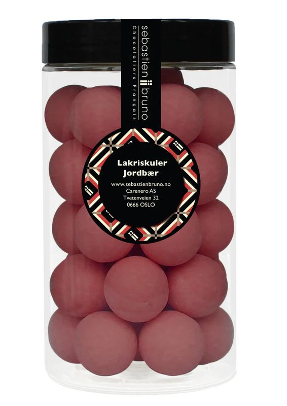 Lakriskuler Jordbær Stor