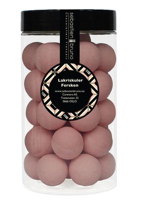 Lakriskuler Fersken Stor