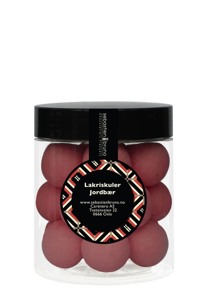 Lakriskuler Jordbær Liten