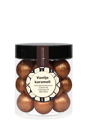 Sjokoladekuler med Vanilje Karamell Liten
