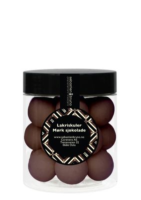 Lakriskuler Mørk Sjokolade Liten