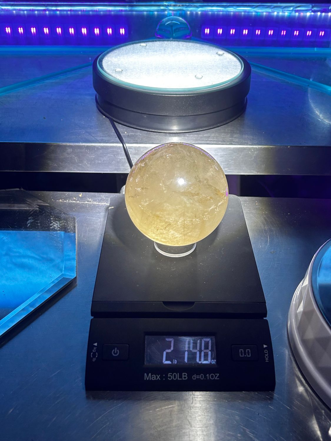 Citrine Quartz sphere