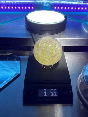 Citrine Quartz sphere