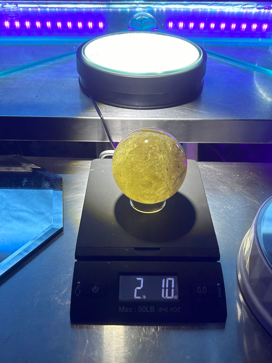 Citrine Quartz sphere