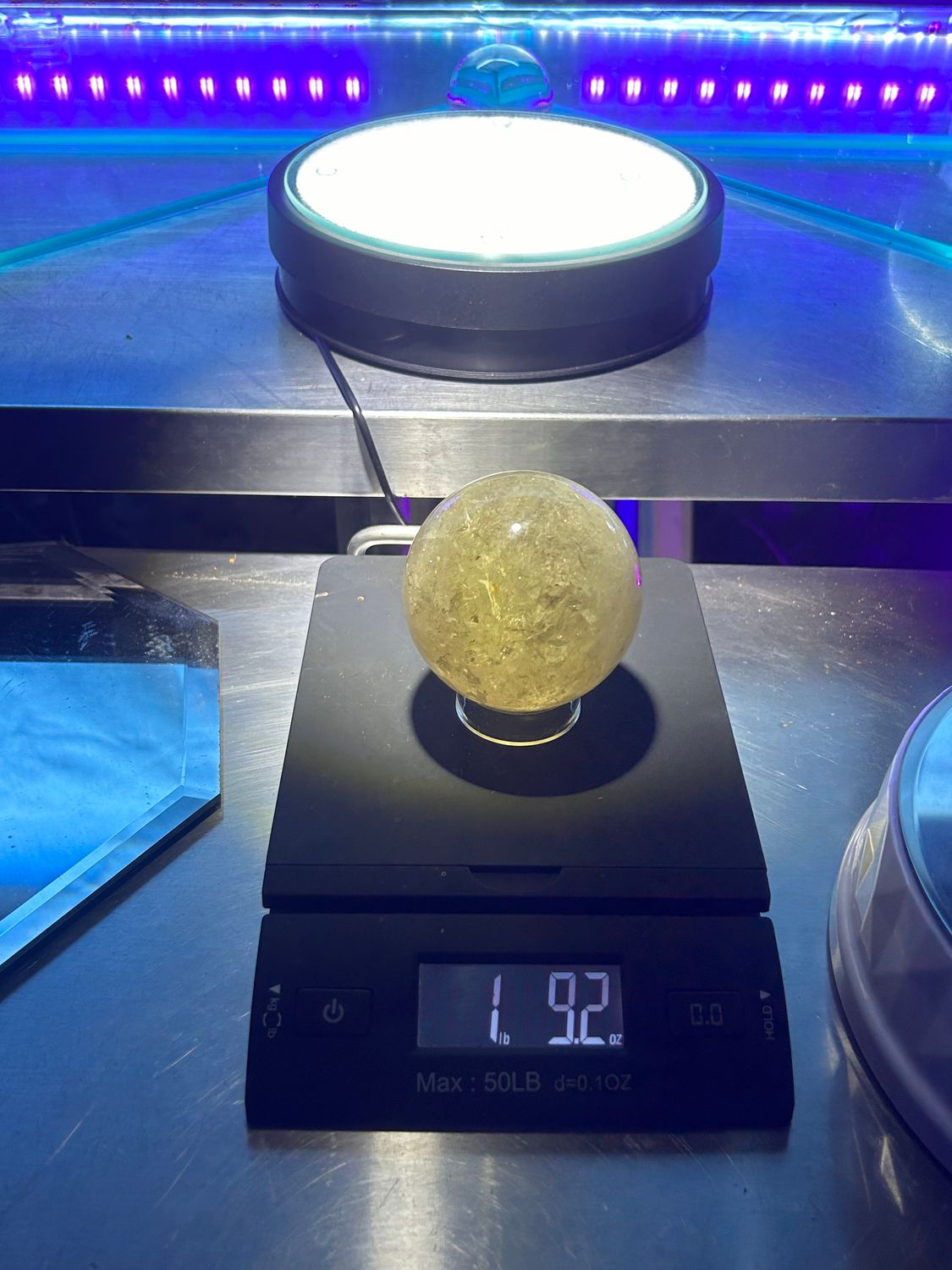 Citrine Quartz sphere