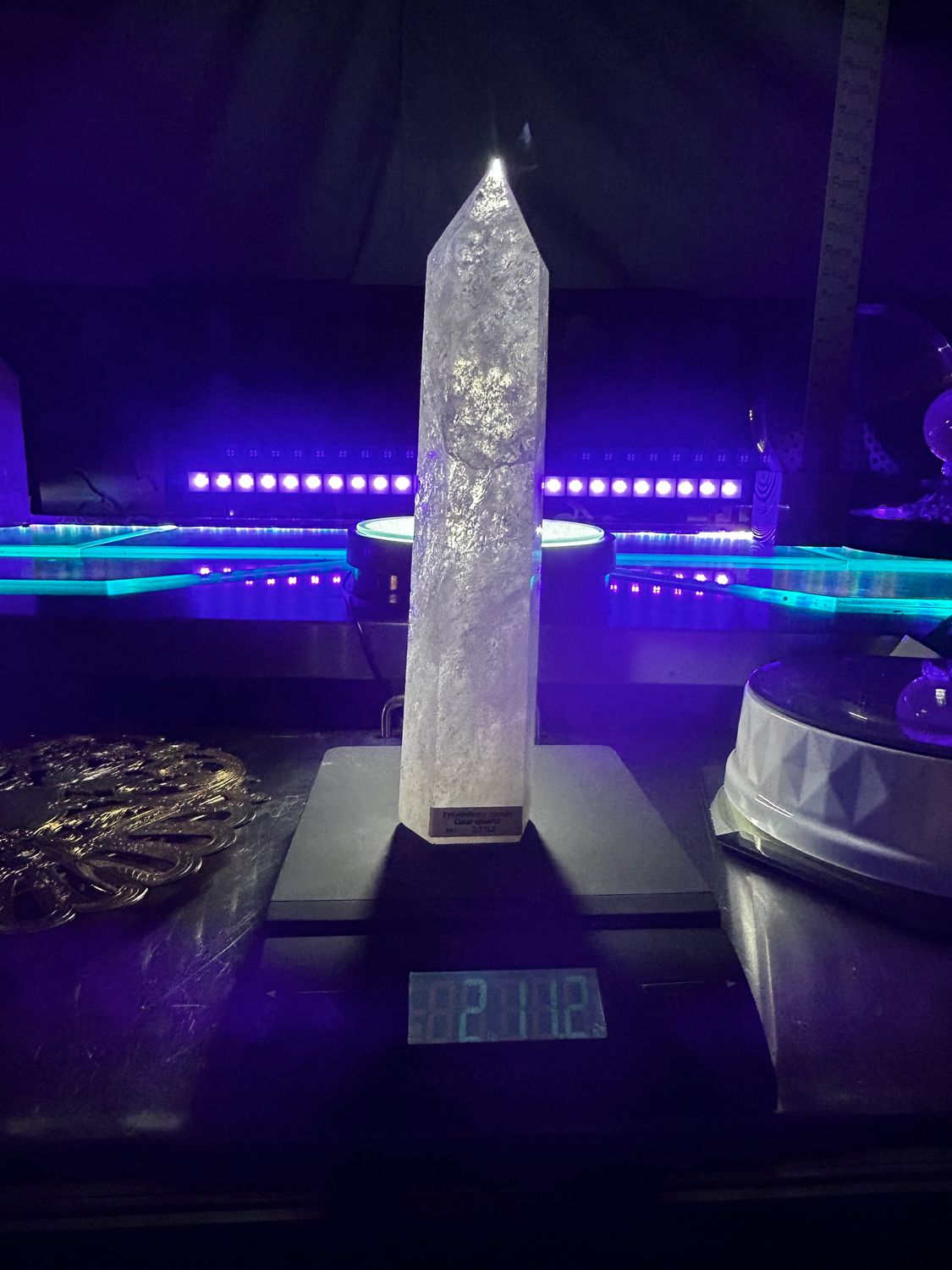 Clear Quartz Crystal point