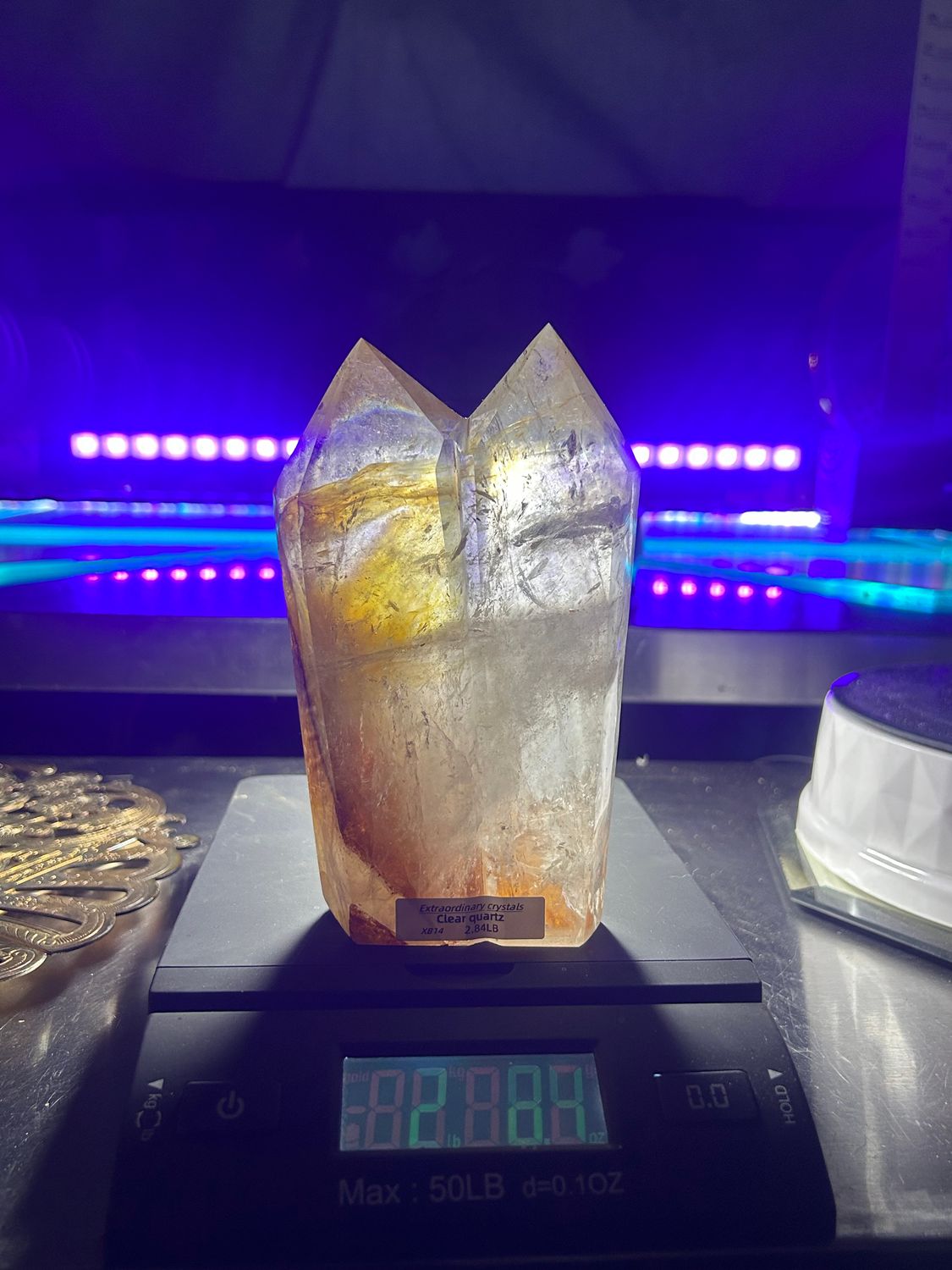 Clear Quartz Crystal point