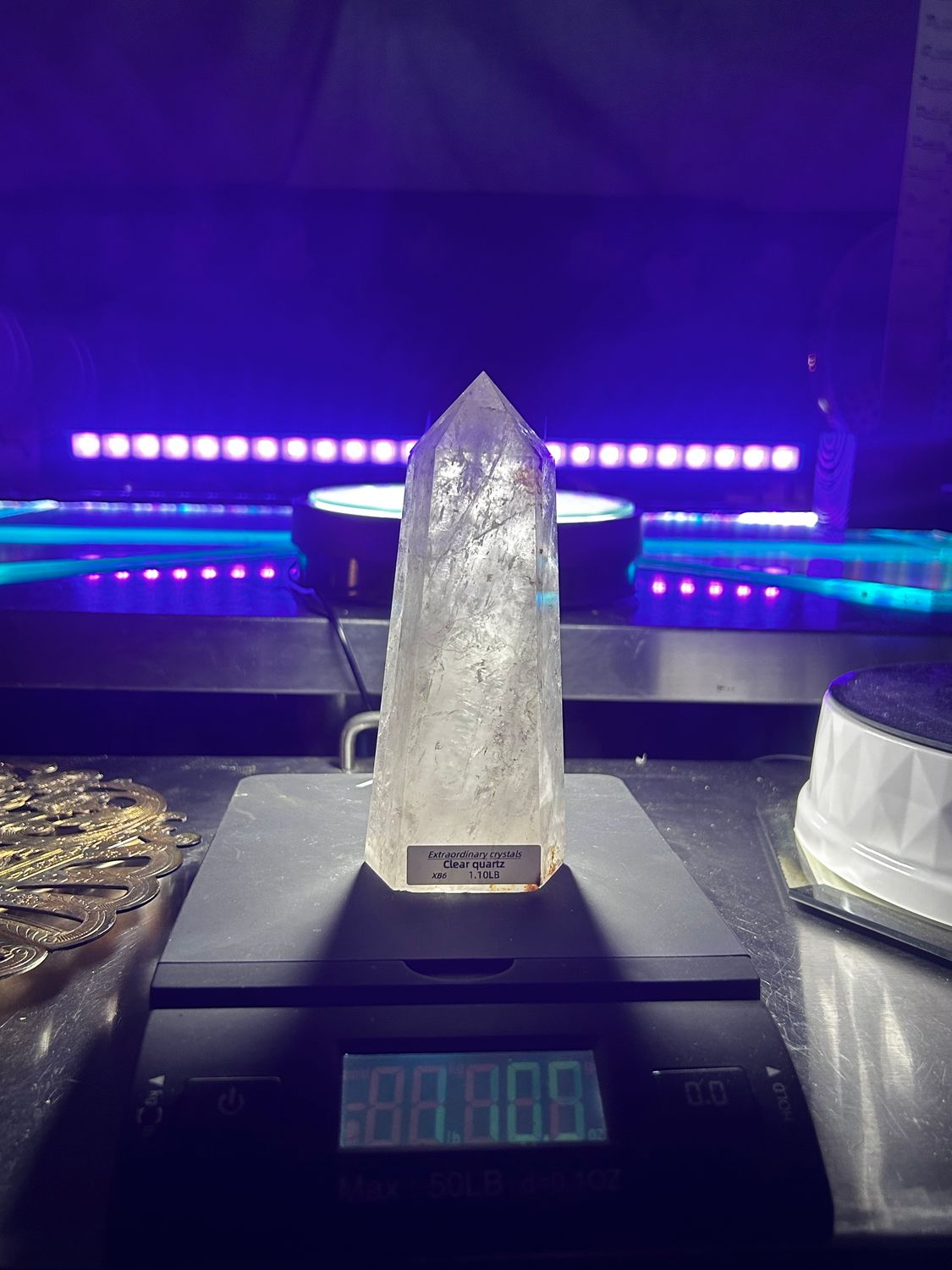Clear Quartz Crystal point