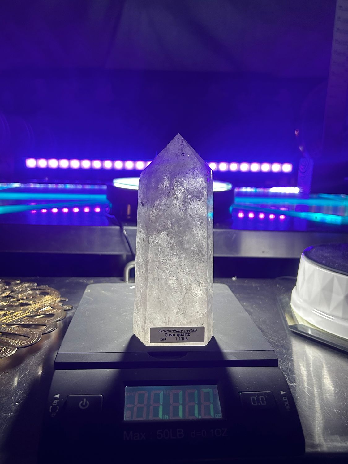Clear Quartz Crystal point