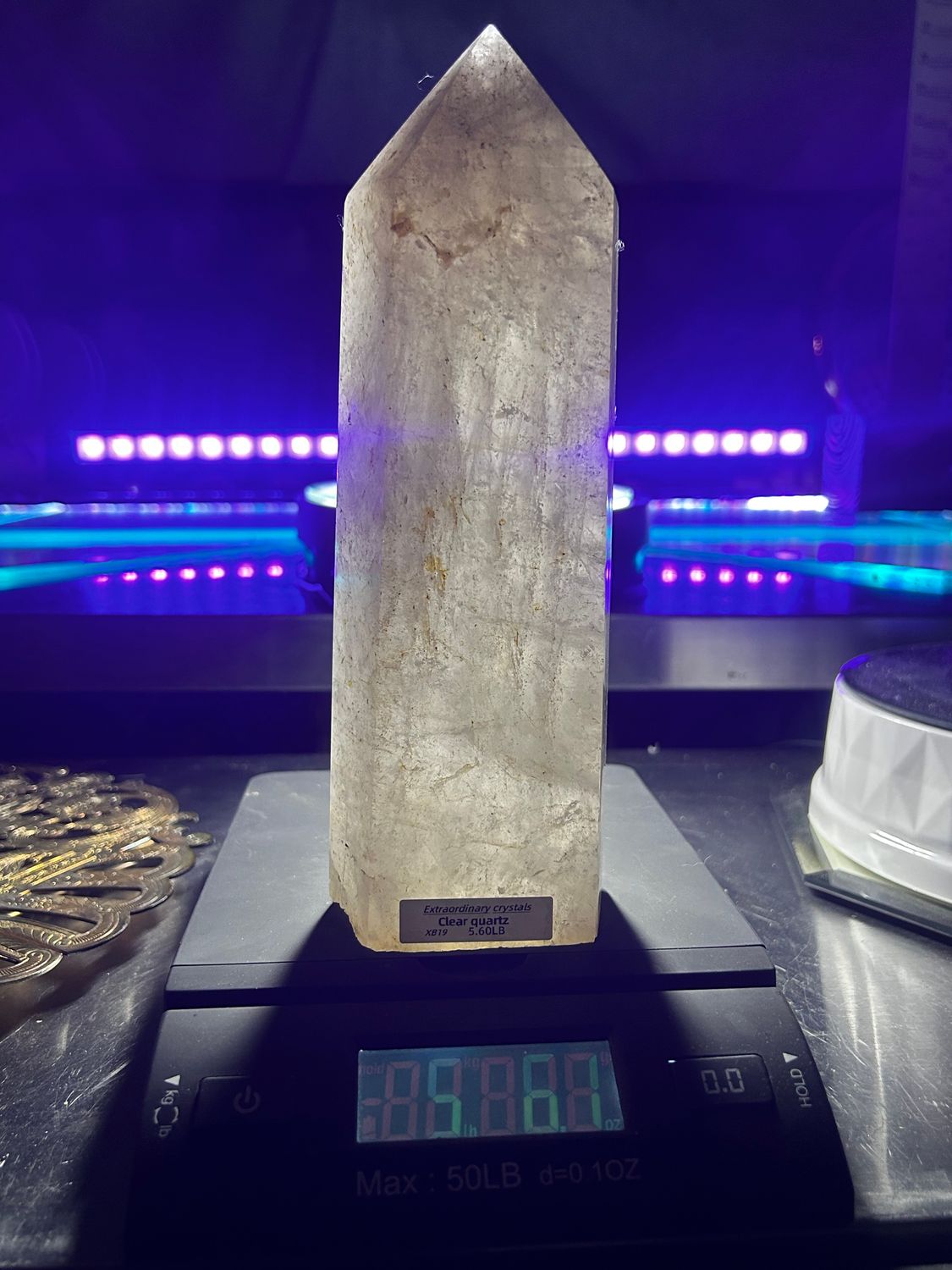 Clear Quartz Crystal point