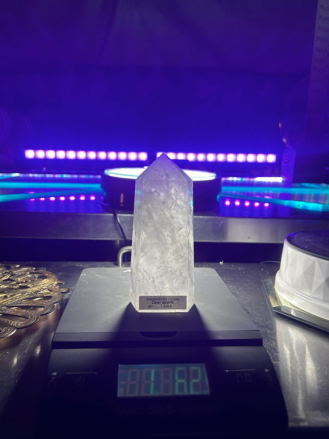 Clear Quartz Crystal point