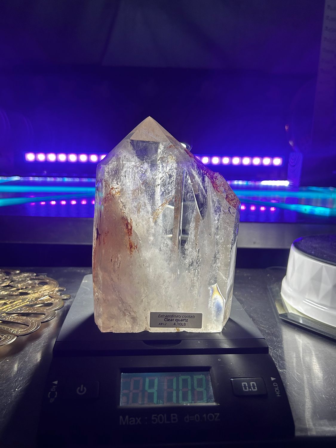 Clear Quartz Crystal point