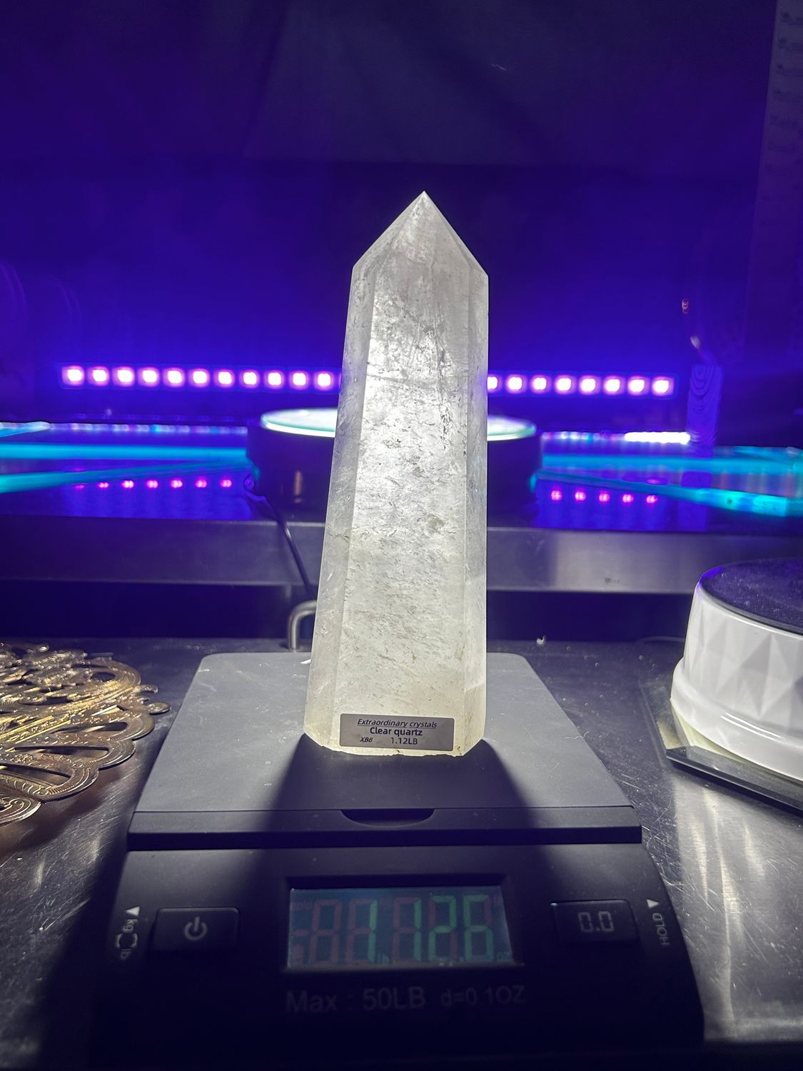 Clear Quartz Crystal point