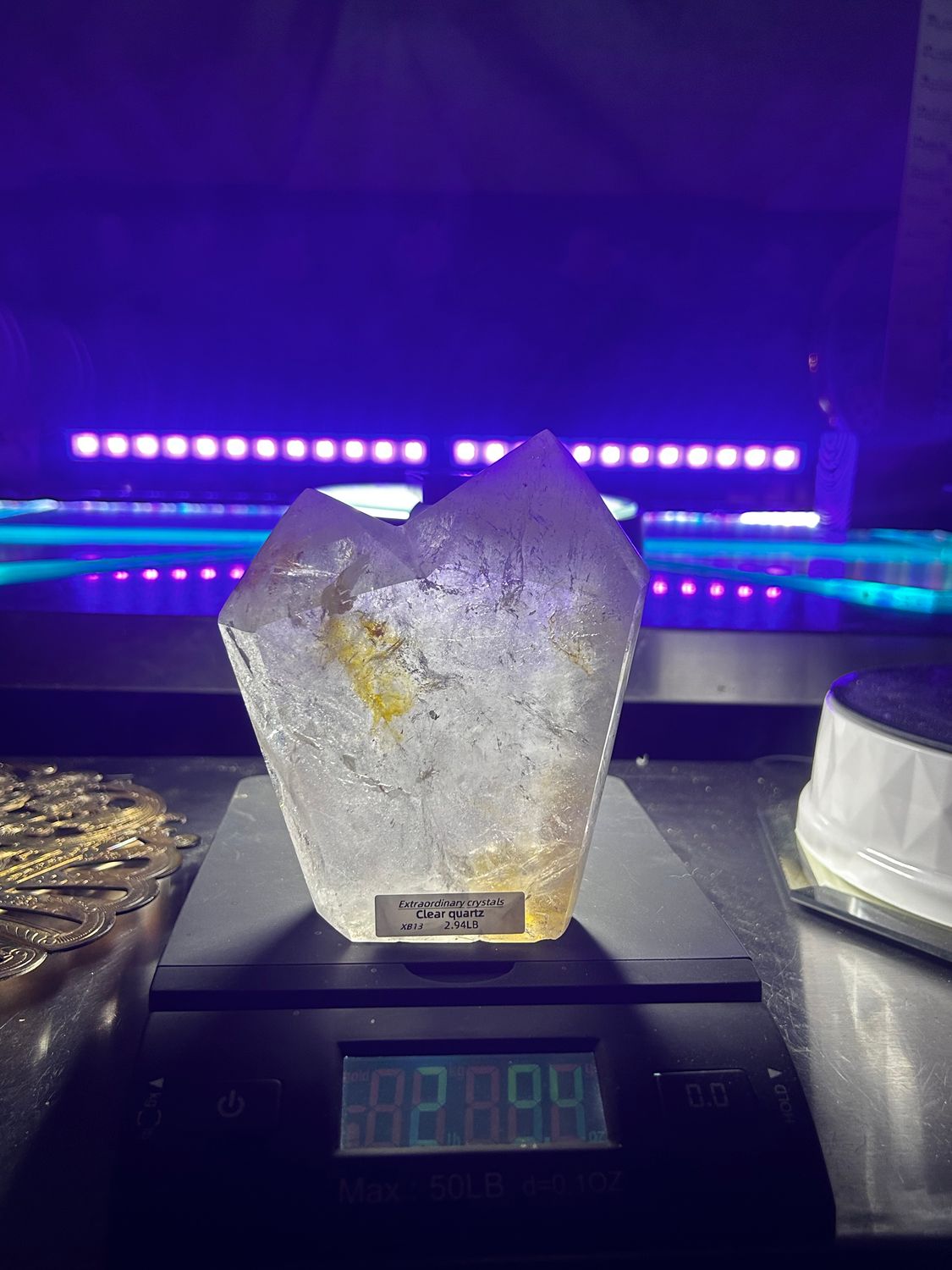 Clear Quartz Crystal point