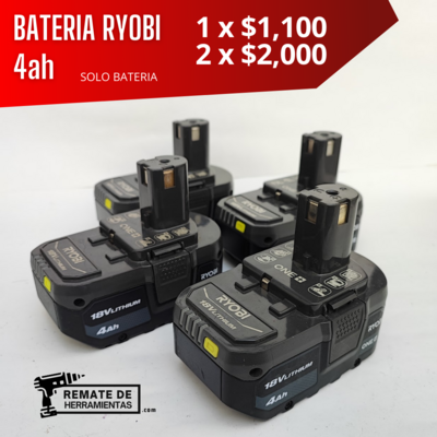 BATERIA RYOBI 4ah