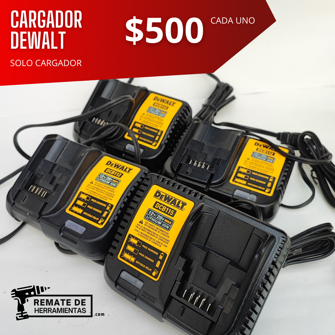 CARGADOR DEWALT