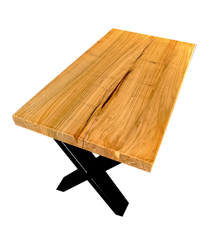 Kirsche-Tisch Couchtisch Fernsehtisch Leimholz - 73,5x43x4 cm