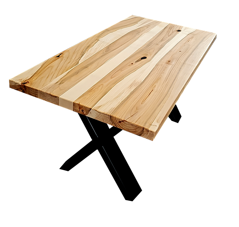 Vogelbeere-Tisch Couchtisch Fernsehtisch Leimholz - 94,5x48,5x3,5 cm