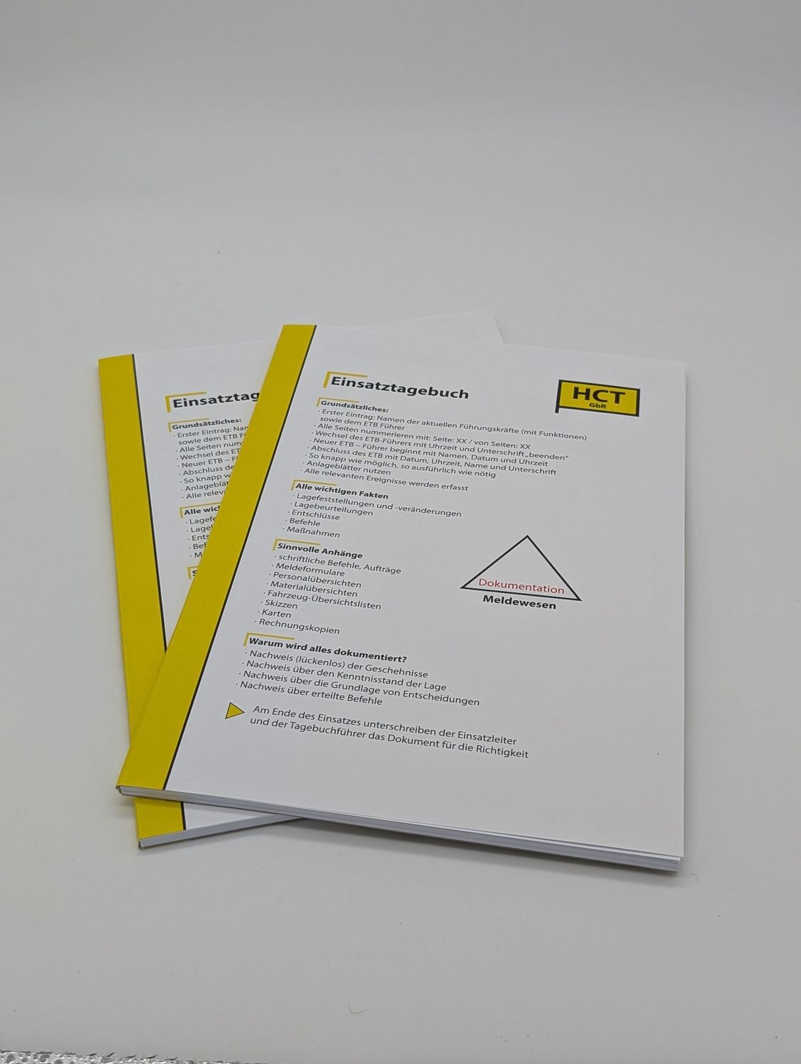 Einsatztagebuchblock, 50 Seiten A4 Einsatztagebuchblock, 50 Seiten A4