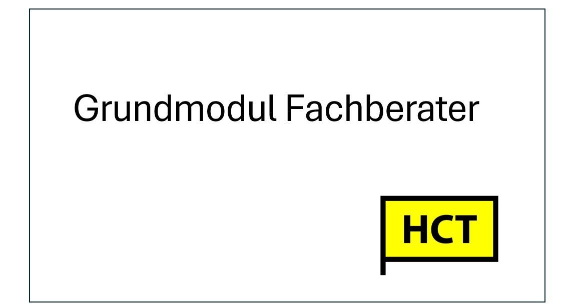 Grundmodul Fachberater BOS