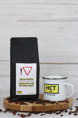 3er Set Kaffee mit HCT-Kaffeetasse