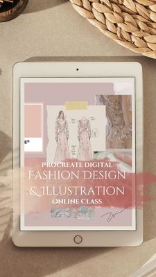 Online Course - Procreate Digital Fashion Design &amp; Illustration