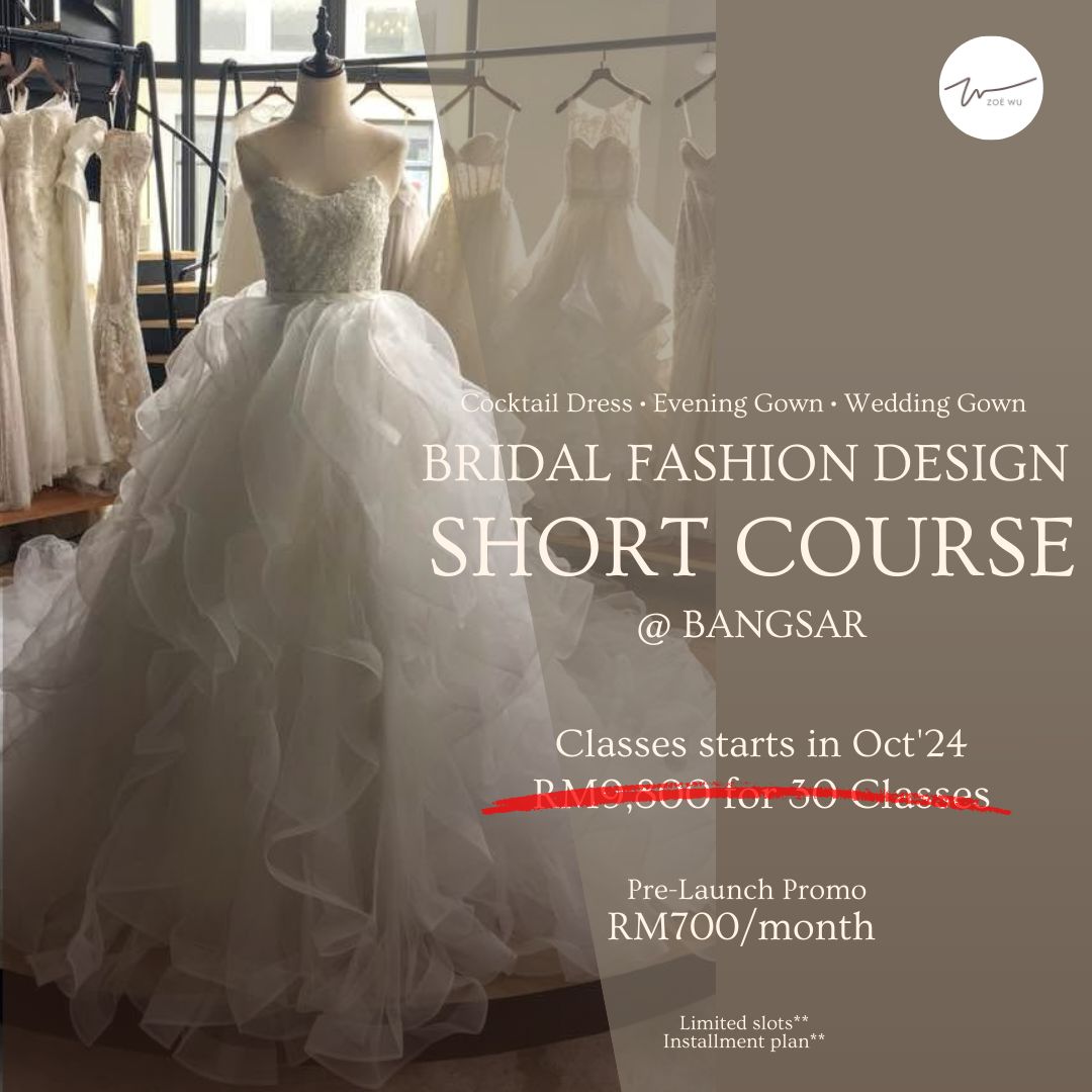 PreLaunch Promo - Bridal Fashion Design Short Course