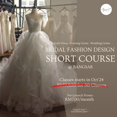 PreLaunch Promo - Bridal Fashion Design Short Course