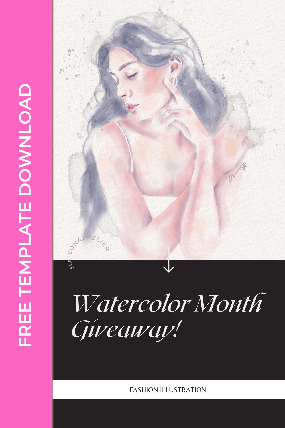 Free Download - Fashion Portraiture Template