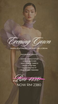 Bespoke Evening / Wedding Dress