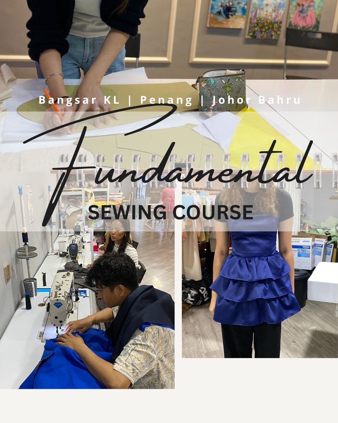 Johor Bahru - NEW YEAR FLASH SALES - Fundamental Sewing Short Course