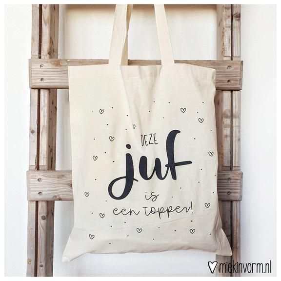 Tas van de leukste Juf