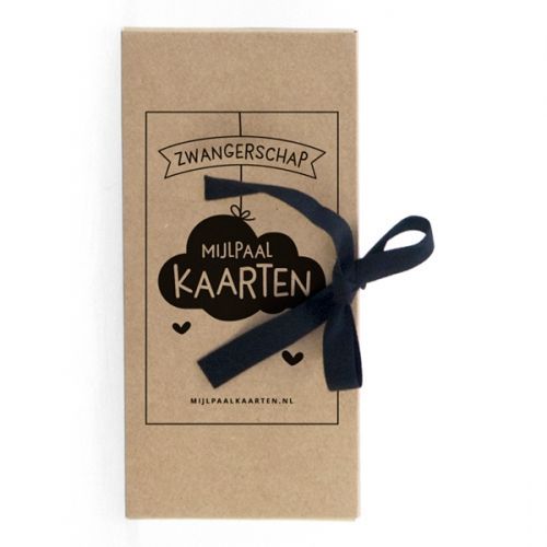 Zwangerschap mijlpaalkaarten