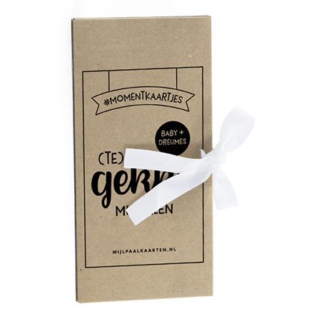 Baby + dreumes mijlpaalkaarten