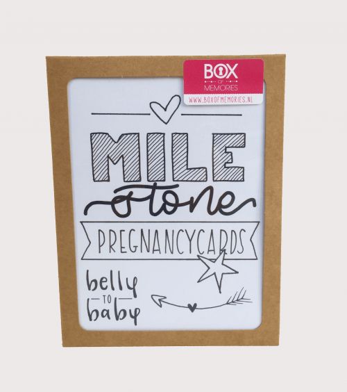 Milestone pregnancycards