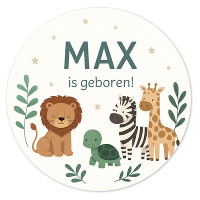 Geboorte raamstickers