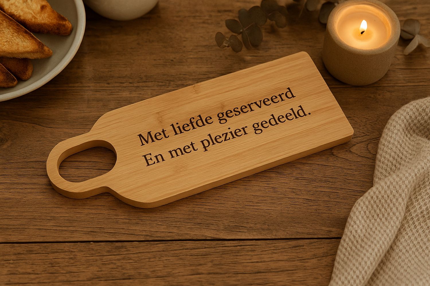 Borrelplank met liefde